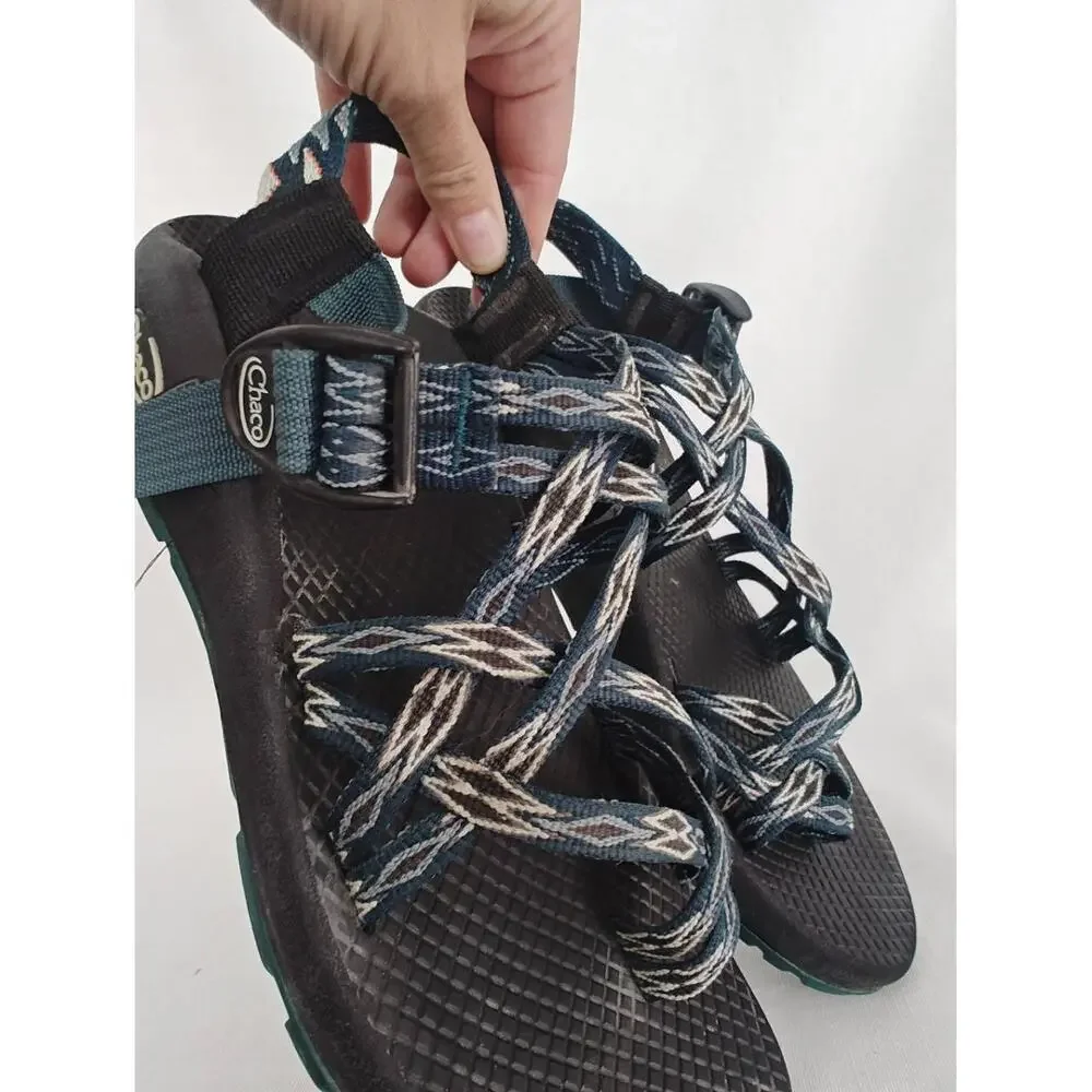 Chaco ZX2 Classic Sport Slingback Sandals Womens Size 7 Angular Teal J106124‎